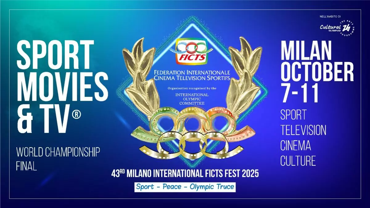 A Milano il Festival per la cultura olimpica ‘Sport, Movies & TV’