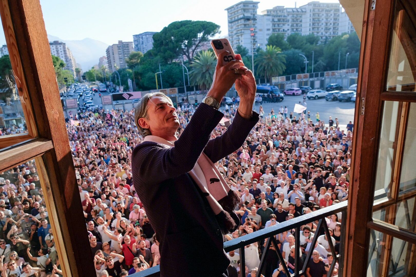 Primo bagno di folla a Palermo per Inzaghi “Parleremo con i fatti”