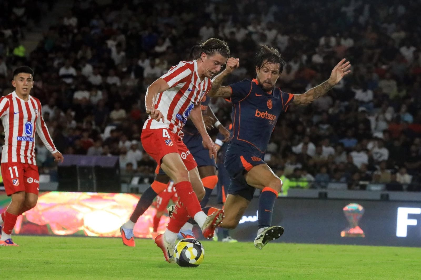 Inter sconfitta ai rigori dall’Atletico Madrid nell’amichevole a Bengasi / Foto