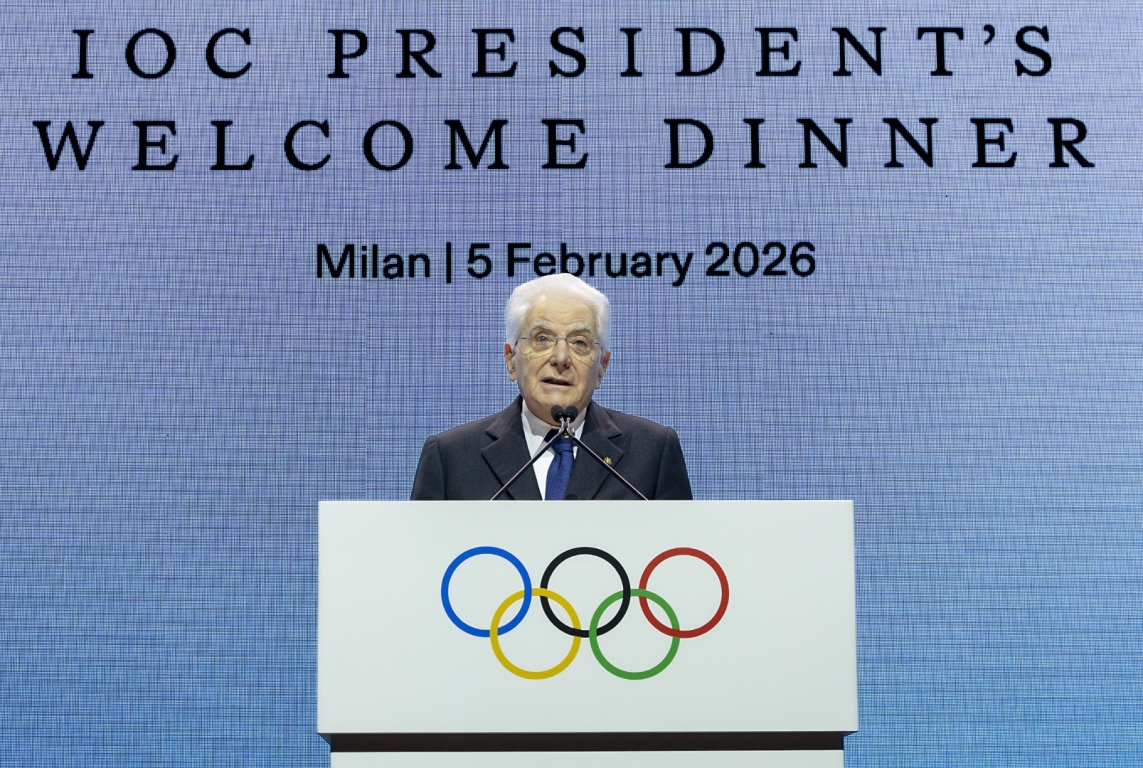 Mattarella ai Capi di Stato: “I valori olimpici ispirino la vita internazionale” / Video