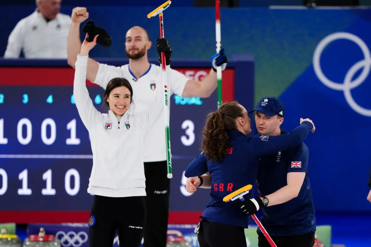Il curling si tinge d’azzurro, Constantini e Mosaner medaglia di bronzo nel doppio misto