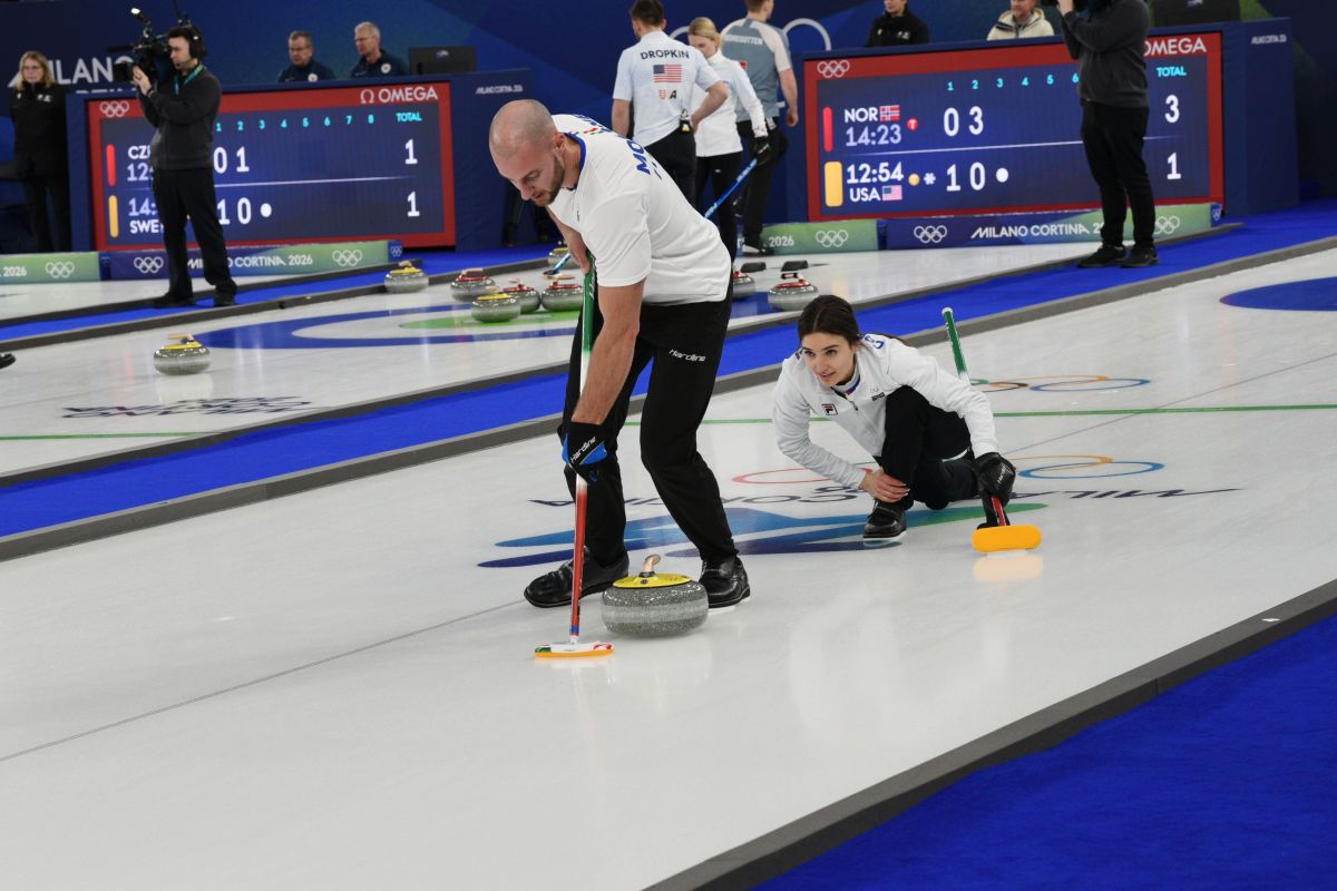 Curling, Constantini e Mosaner si riscattano con due vittorie nel doppio misto: battute Svizzera ed Estonia