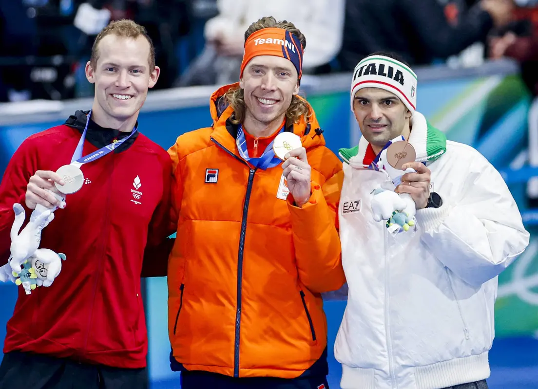 Giovannini di bronzo nella mass start del pattinaggio di velocità, Lollobrigida 4^ nella finale femminile. L’Italia sale a 30 medaglie