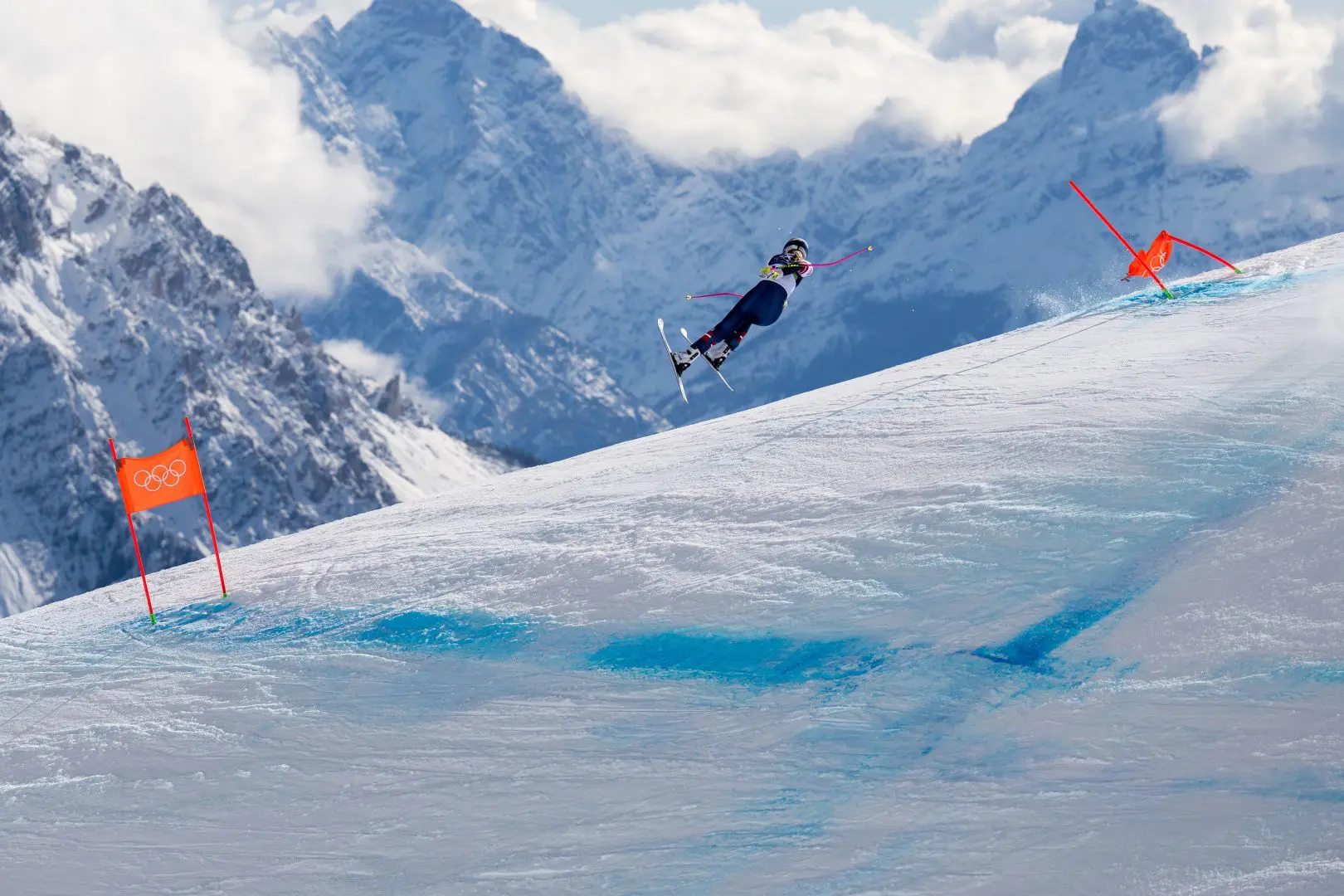 Discesa femminile, brutta caduta per Lindsey Vonn / Fotogallery