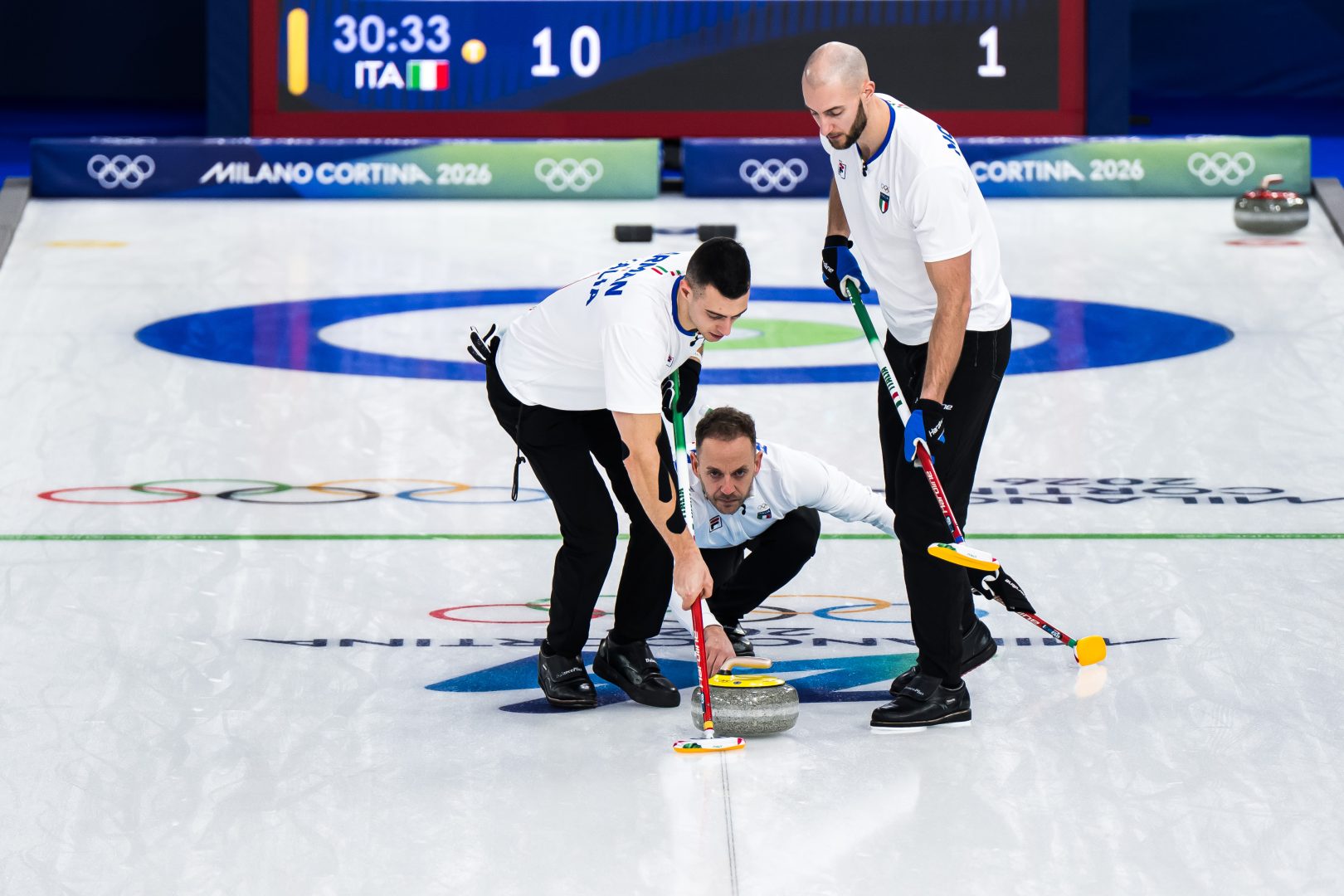 Curling, gli azzurri dicono addio alle semifinali: vince la Svizzera 9-5