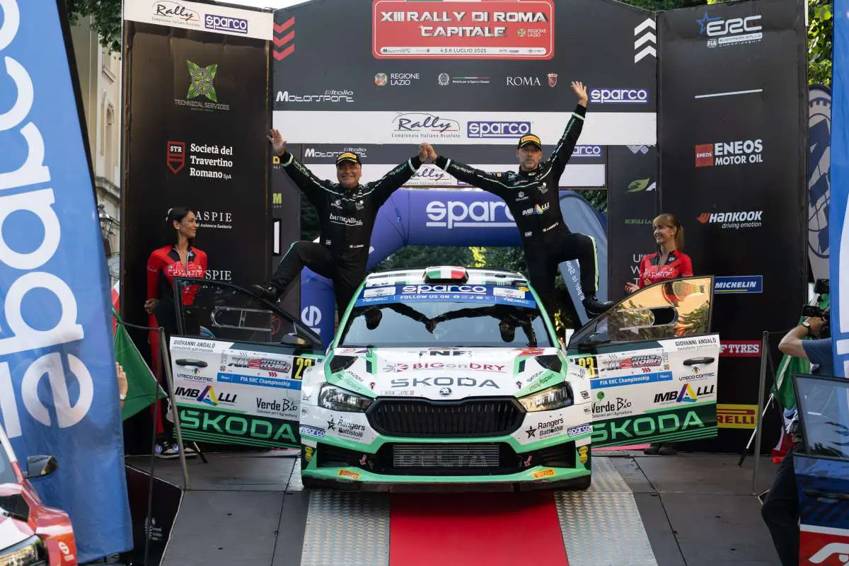 Rally, Basso e Fiorio tra i vincitori dei premi “Honor Club” per la stagione 2025