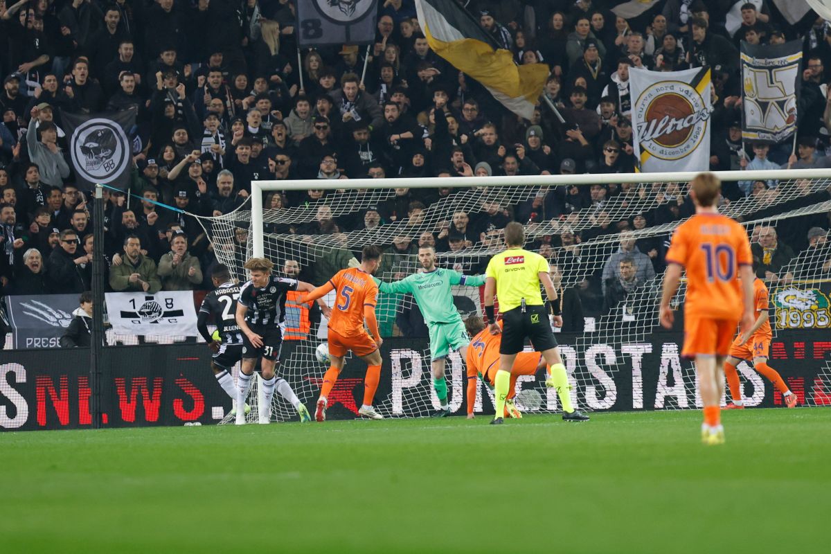 L’Udinese torna a vincere, tris alla Fiorentina