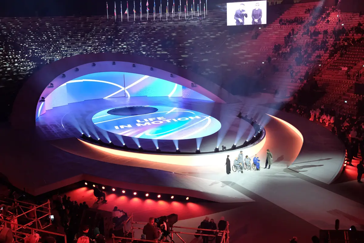 All’Arena di Verona la Cerimonia di apertura delle Paralimpiadi, applausi di Mattarella e Meloni per la delegazione azzurra