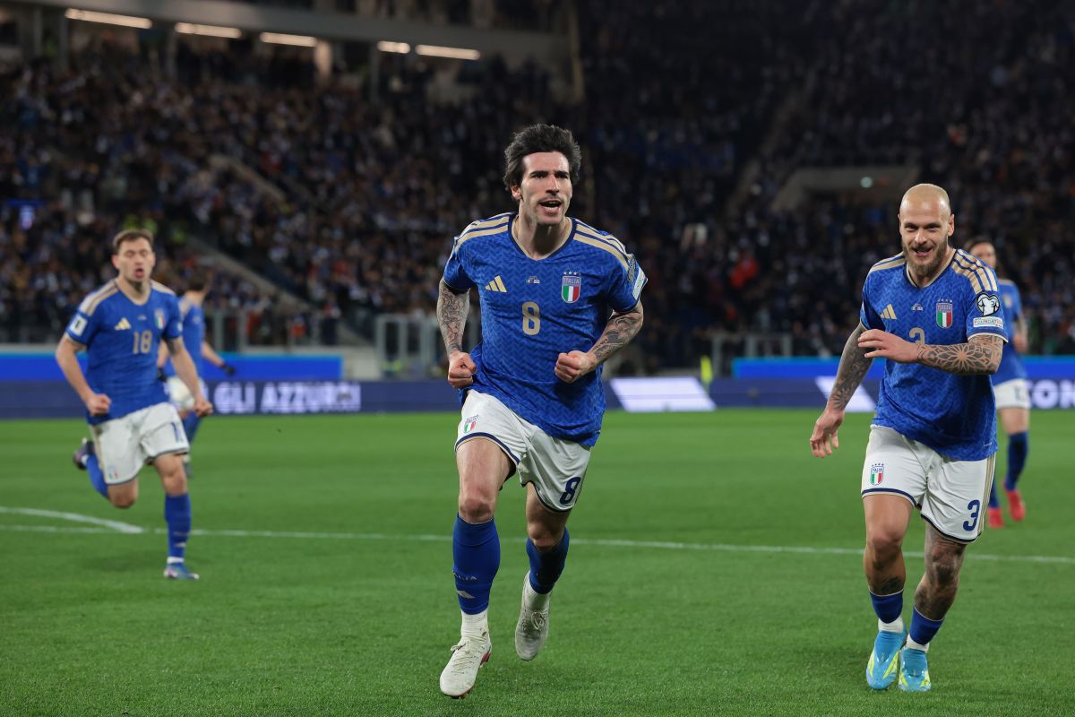 Tonali-Kean lanciano l’Italia, azzurri in finale ai play-off Mondiali in Bosnia