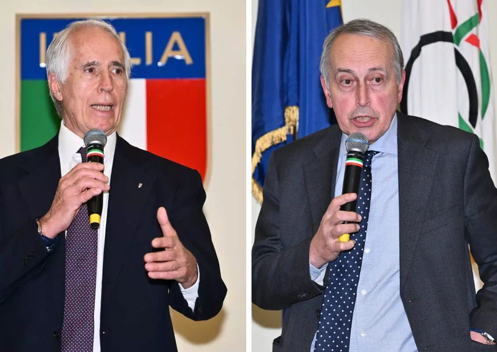 Corsa alla presidenza Figc, Malagò e Abete incontrano i vertici di Assocalciatori e Assoallenatori