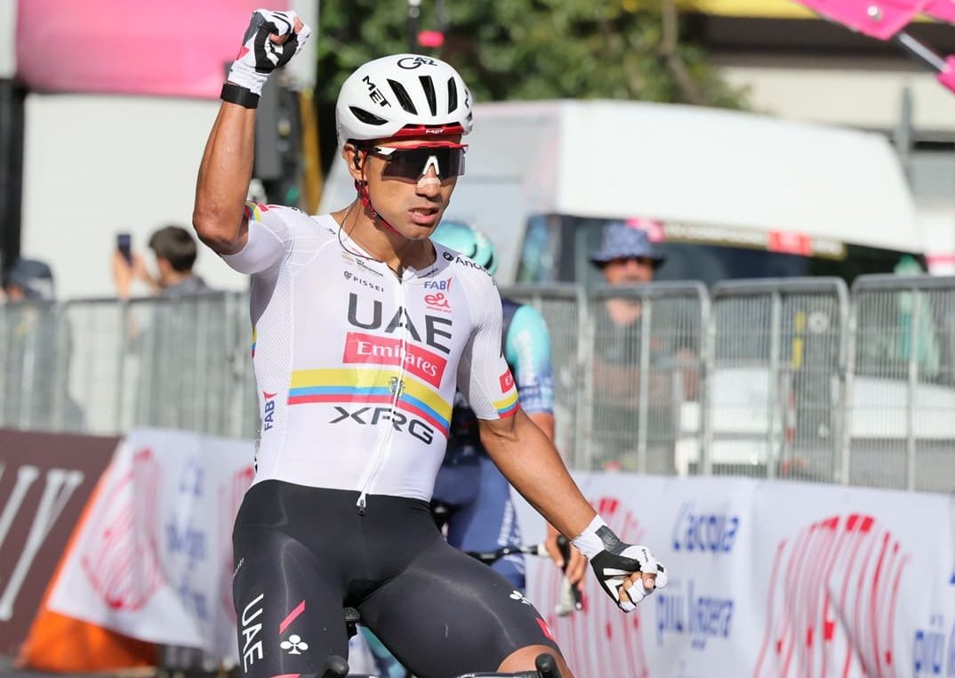 Narvaez cala il tris nell’undicesima tappa del Giro d’Italia, Eulalio ancora in rosa