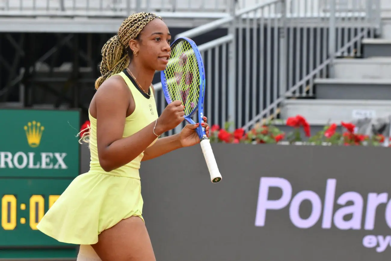 Internazionali d’Italia, prima vittoria al Foro per Tyra Grant: battuta Pigato nel derby. Out Urgesi e Stefanini