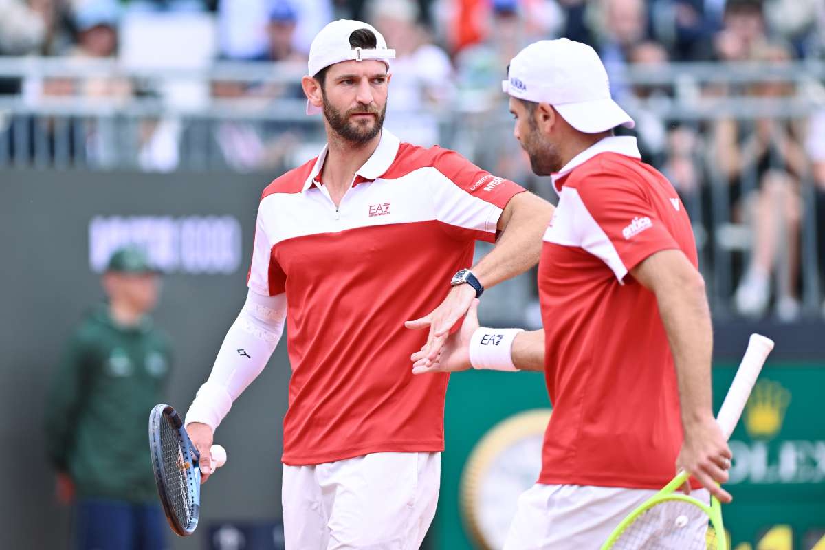 Roland Garros, Bolelli/Vavassori eliminati in semifinale di doppio. Alle 19 Cobolli-Arnaldi