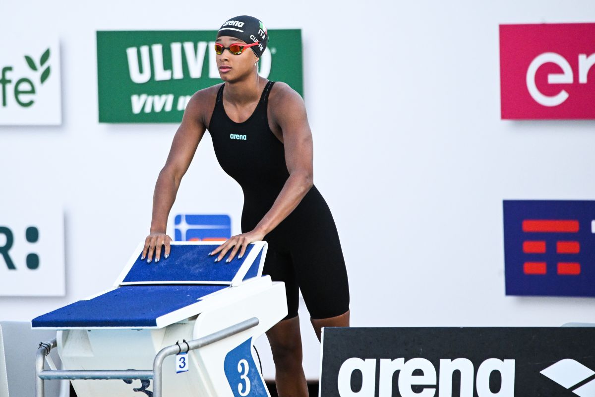 Al Settecolli nei 50 sl altro record italiano per Sara Curtis