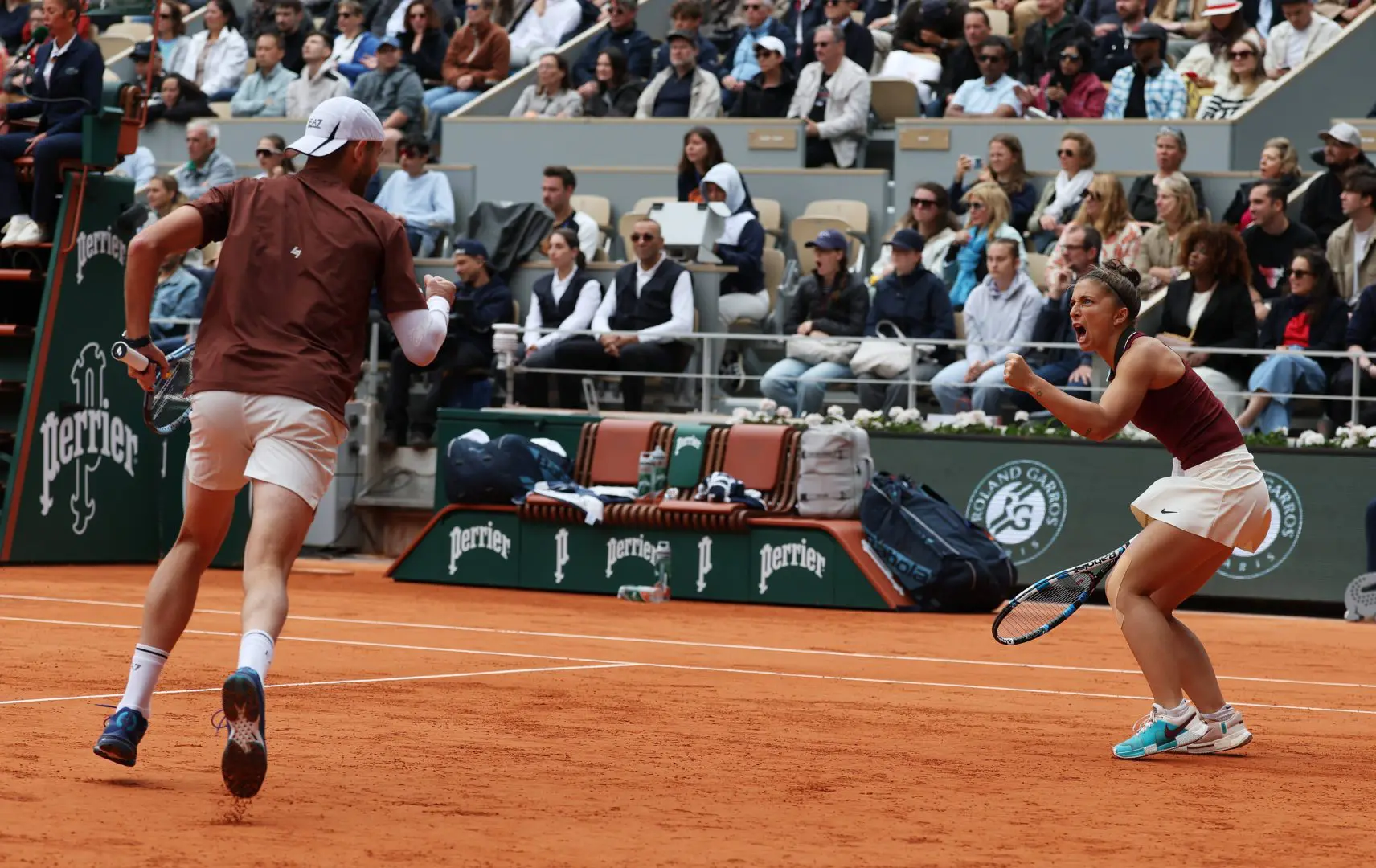 Roland Garros, Errani/Vavassori in finale nel doppio misto. In campo Cobolli, stasera Berrettini-Arnaldi