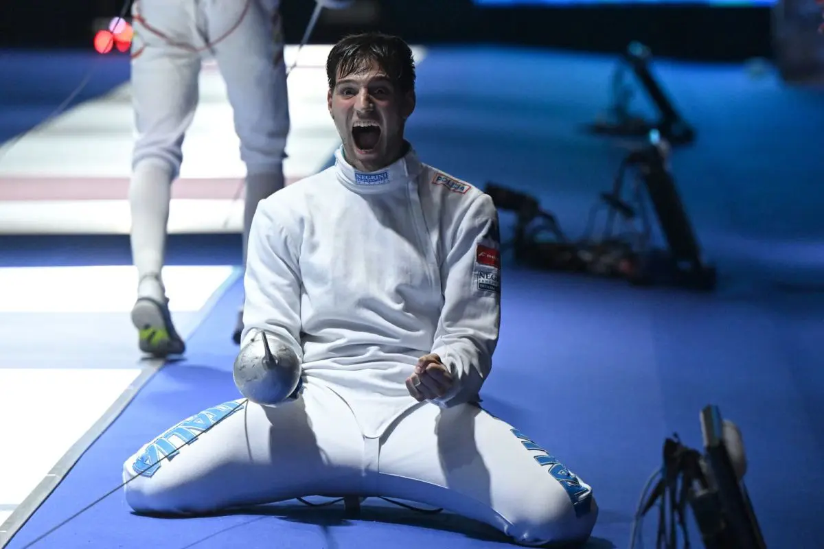 Europei di scherma, Mencarelli vince l’oro nella spada