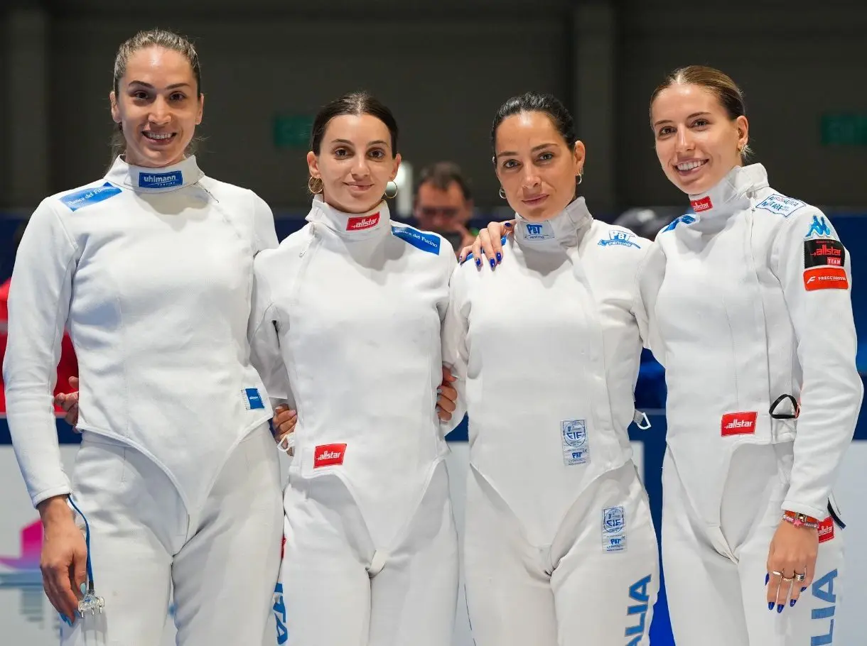 Mondiali di scherma, squadre azzurre di fioretto maschile e spada femminile in finale per l’oro a Hong Kong