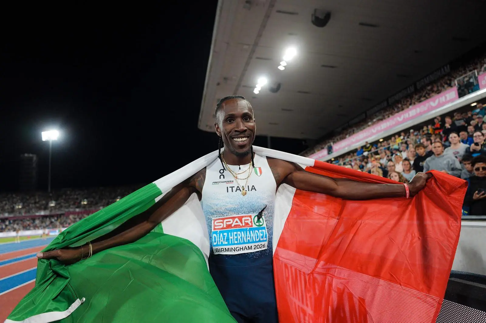 De Gennaro “L’oro di Diaz agli Europei di atletica è un orgoglio per la Guardia di Finanza”
