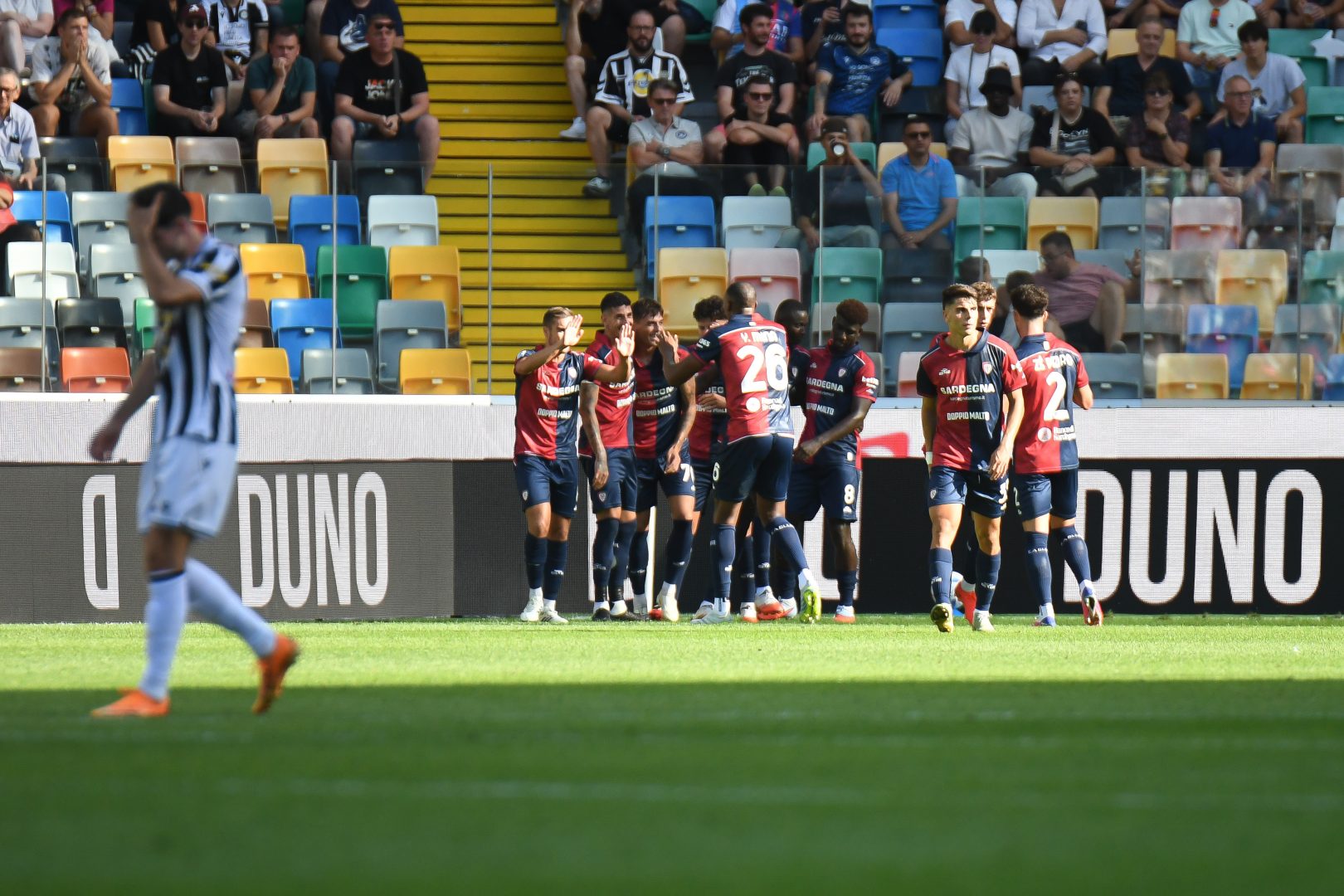 Il Cagliari non si ferma più, un gol di Maldini regala la vittoria in casa dell’Udinese