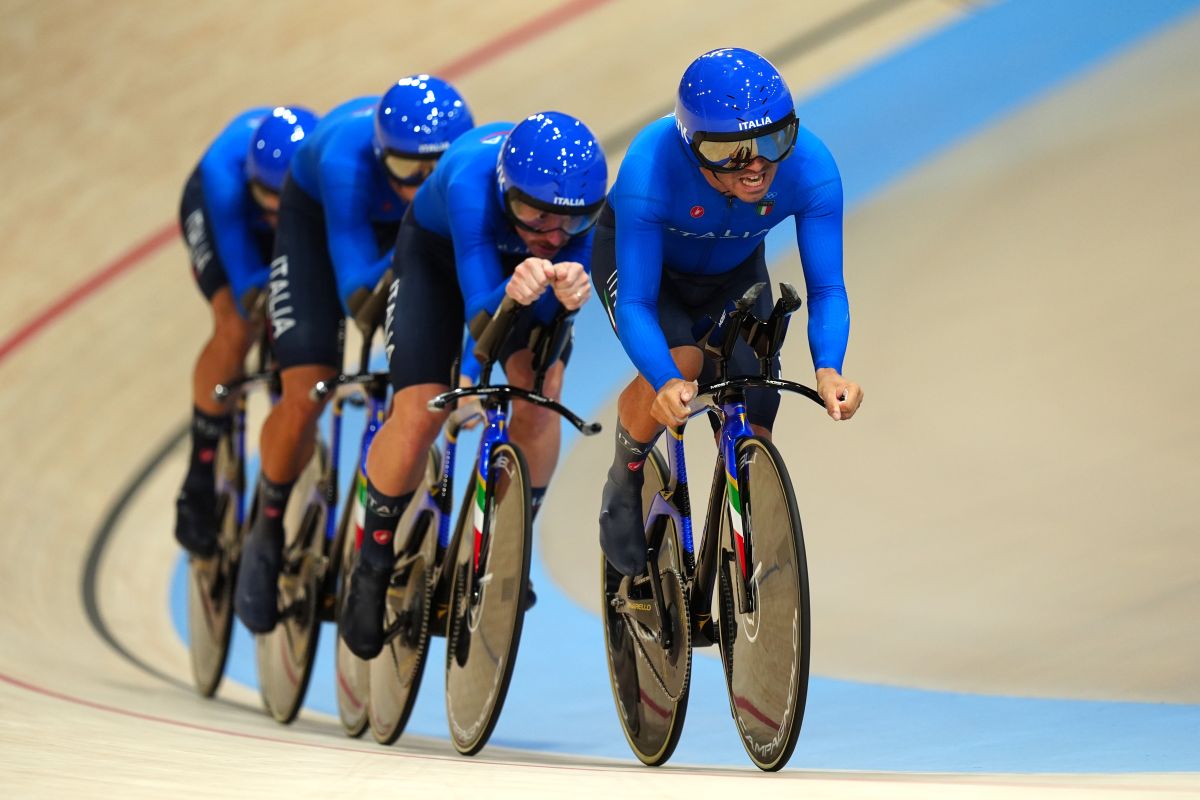 Mondiali ciclismo su pista, Italia d’argento a Shanghai nell’inseguimento a squadre maschile