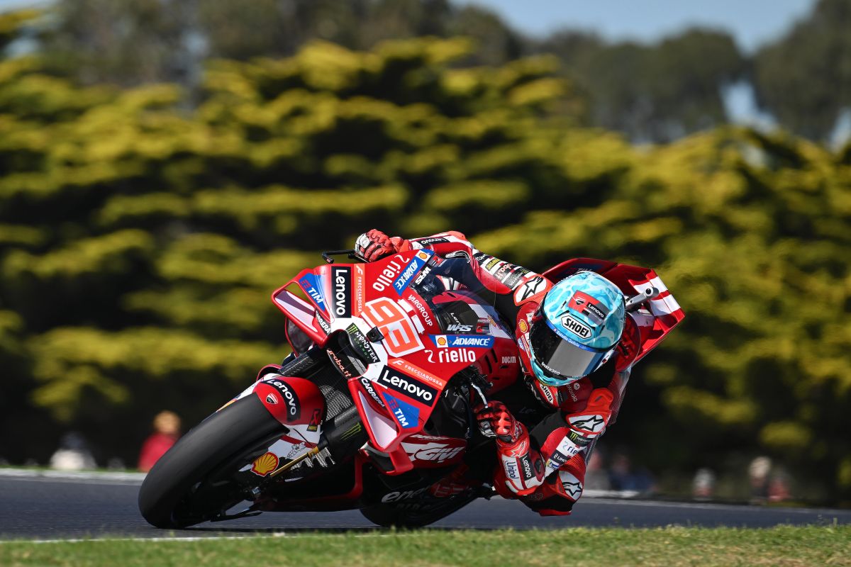 Marc Marquez vince la gara Sprint a Philip Island, cade Martin, Bezzecchi 4°