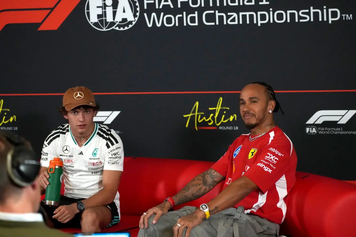 Antonelli intravede il titolo ad Austin “Improbabile, ma tutto può succedere”. Hamilton “Kimi sta mostrando calma e abilità”